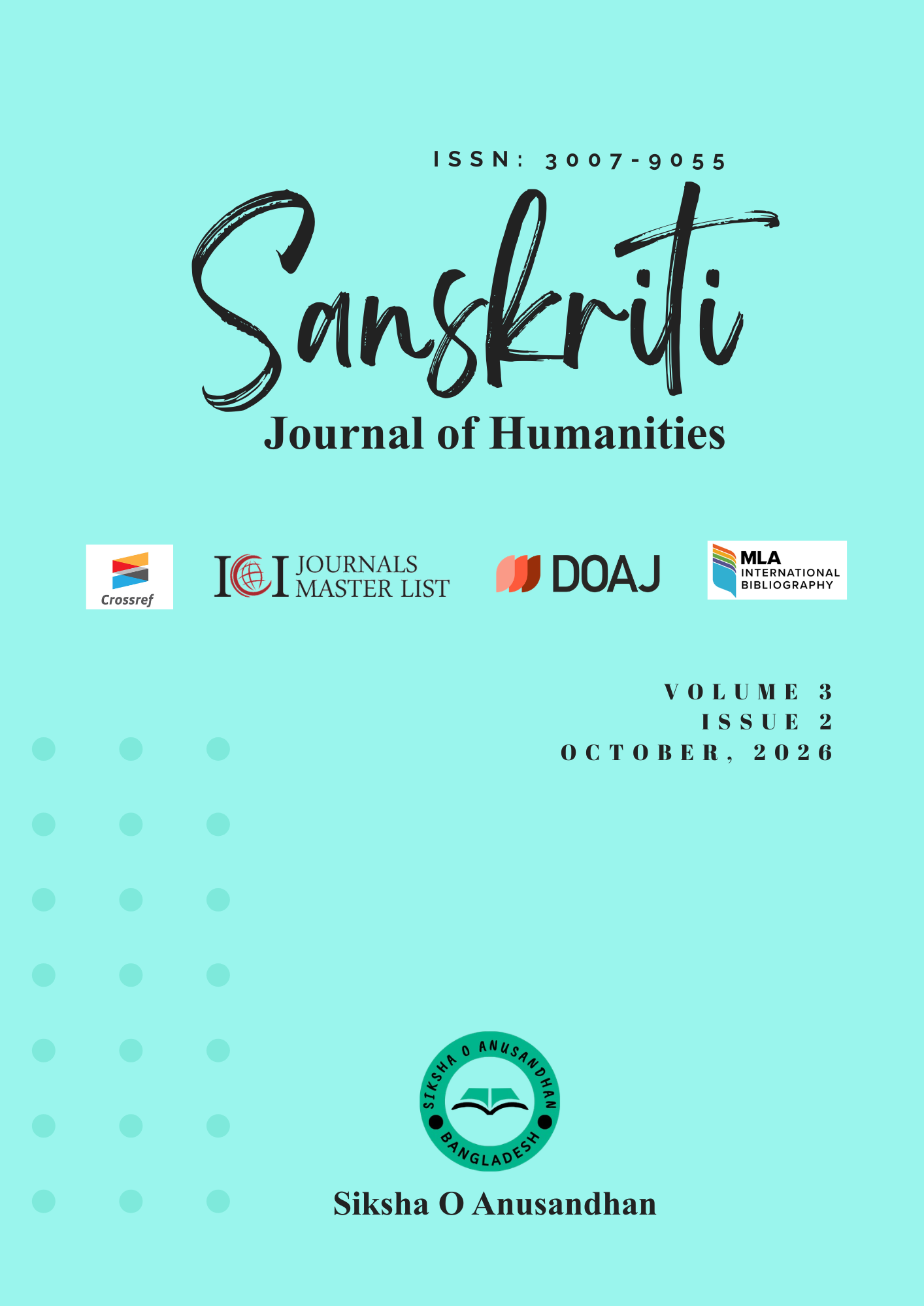 					View Vol. 3 No. 2 (2026): October Issue
				